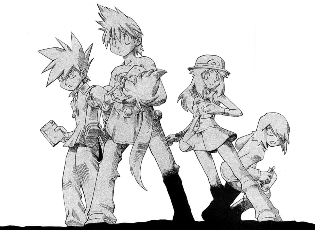 Mangá Pokémon Adventures - Arco FireRed e LeafGreen